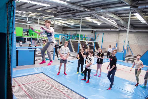 Zdjęcie: SALTOS - park trampolin